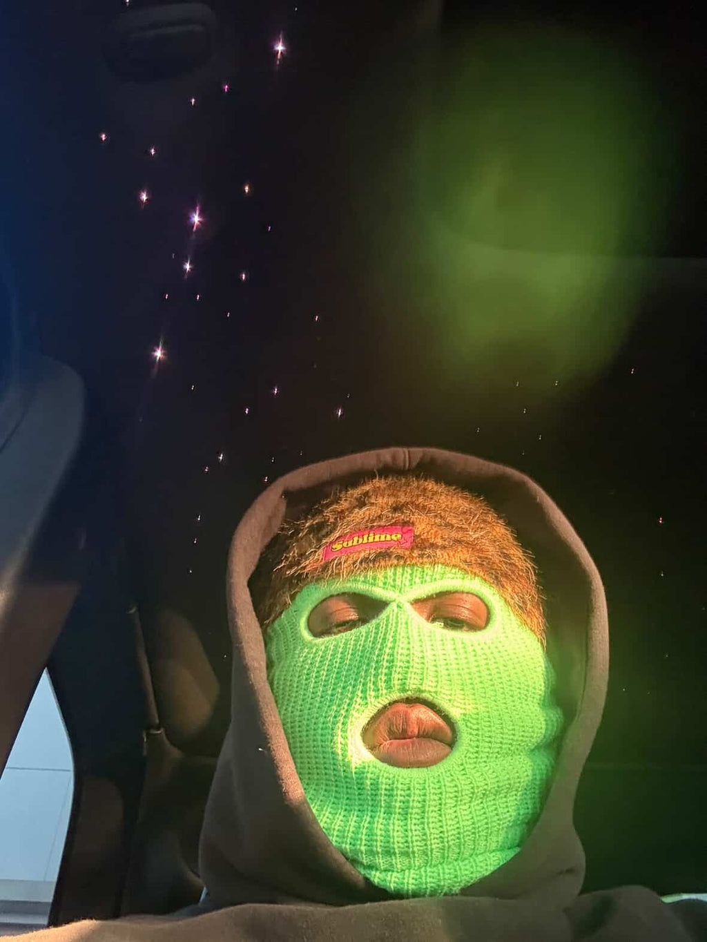 SO MUCH FUN— Leopard Mohair Beanie